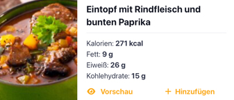 invikoo Rezept-Beispiel