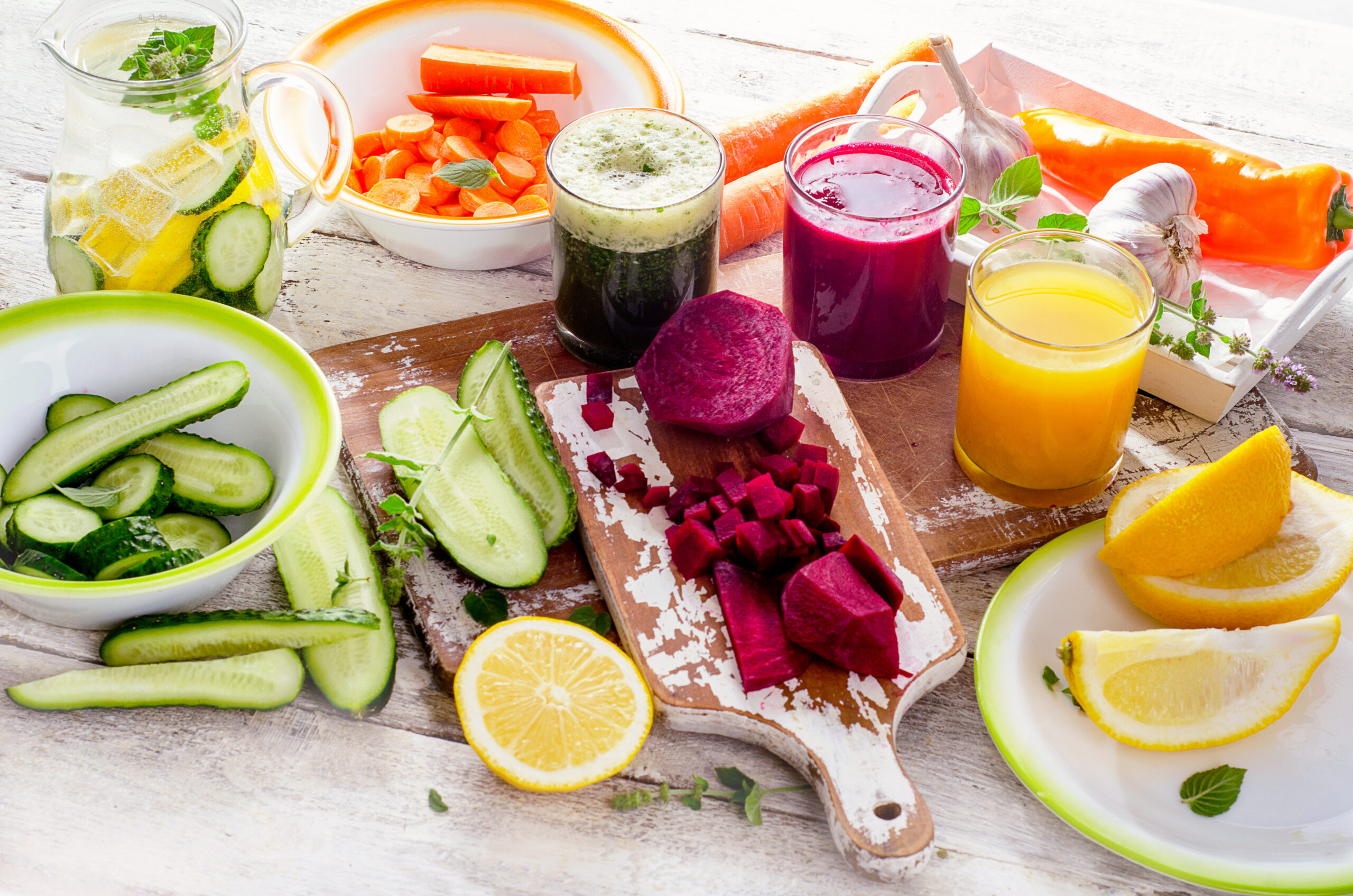 Detoxtage – Top für die Figur, die Gesundheit und zum Abnehmen