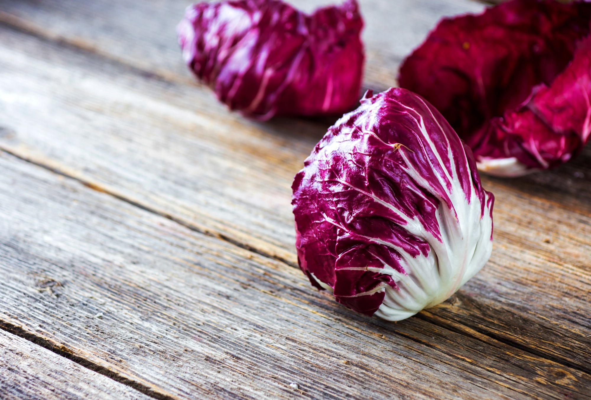Wie der Radicchio weniger bitter schmeckt