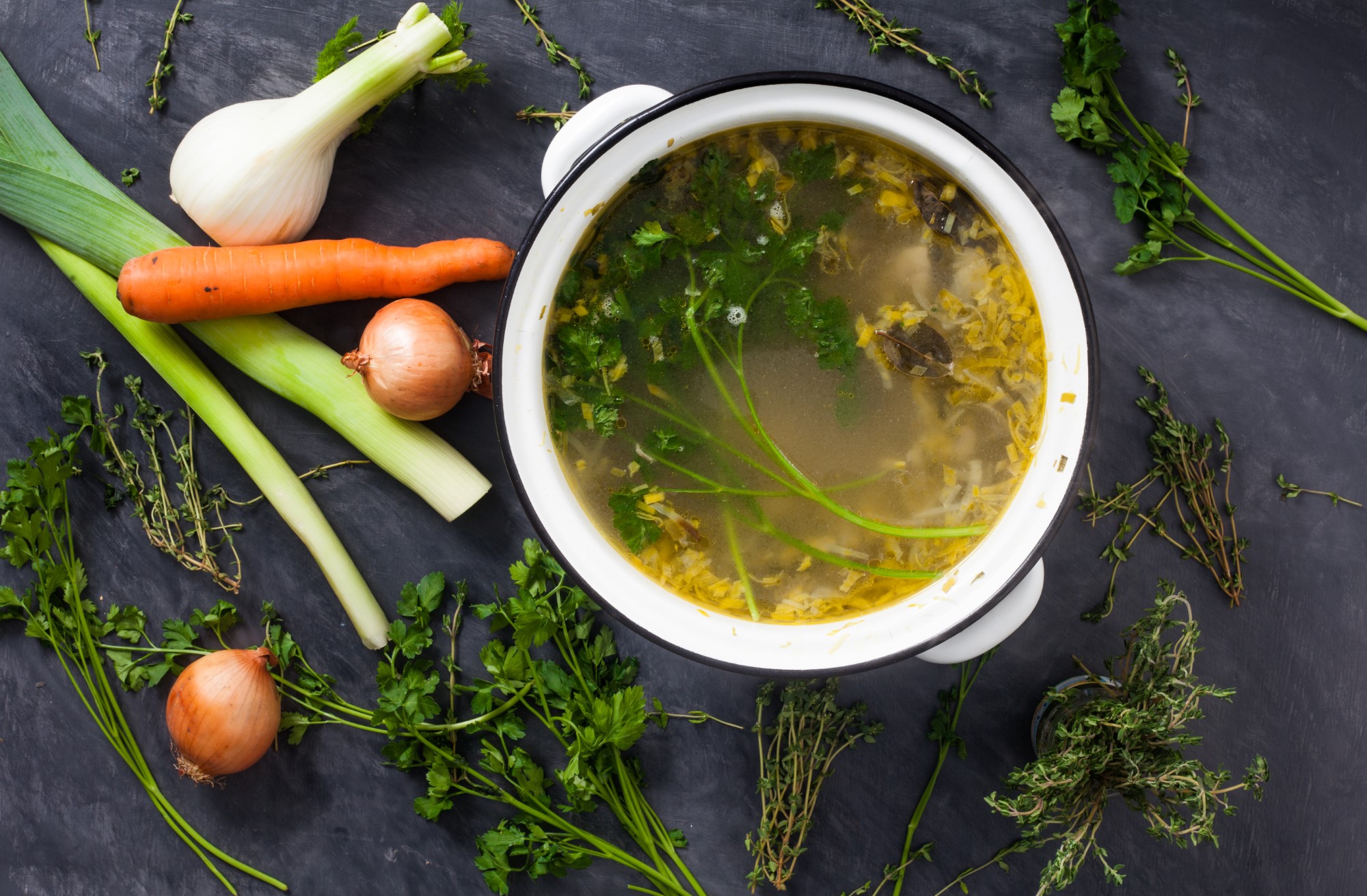 Kennst du die Unterschiede zwischen Brühe, Fond und Bouillon?