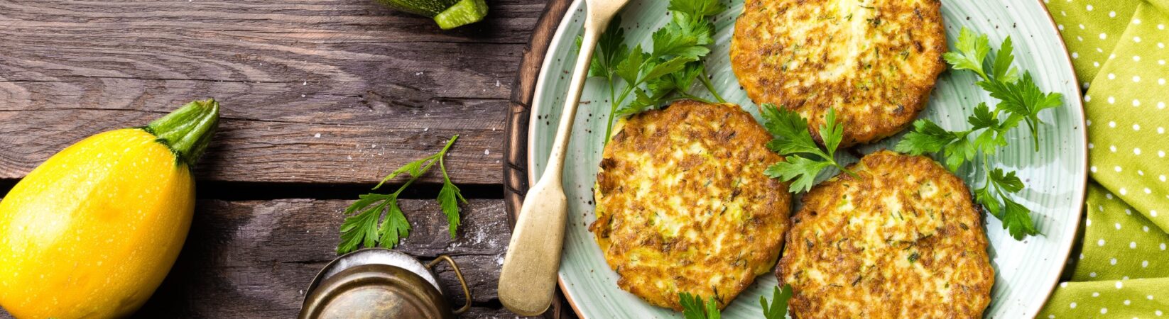 Zucchini-Reibekuchen