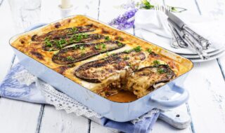 Auflauf mit Aubergine und Hackfleisch