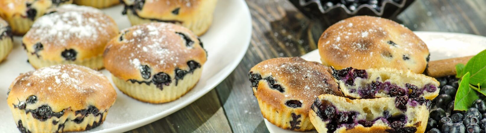 Blaubeer-Bananen-Muffins