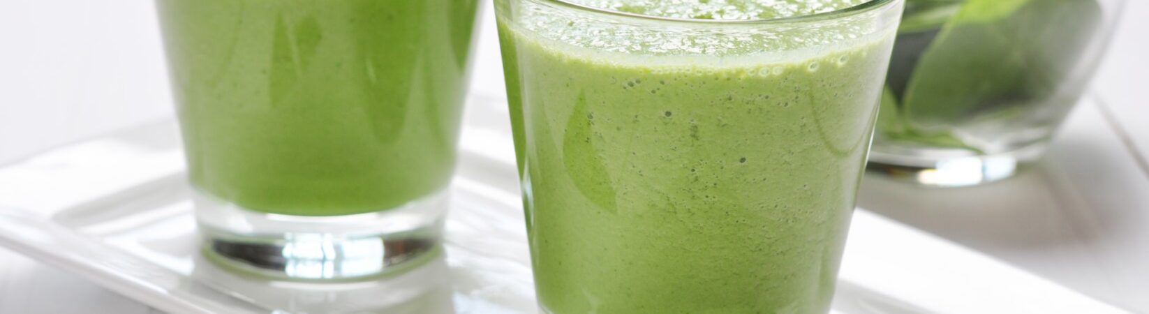 Gurken-Spinat-Smoothie mit Banane