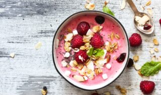 Himbeer-Kokos-Joghurt