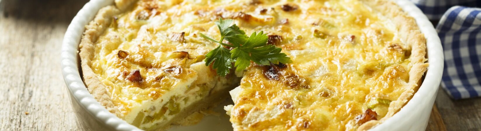 Kartoffel-Quiche mit Feta