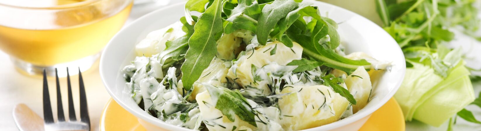 Kartoffelsalat mit Rucola