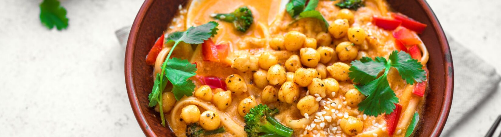 Kichererbsen-Currysuppe