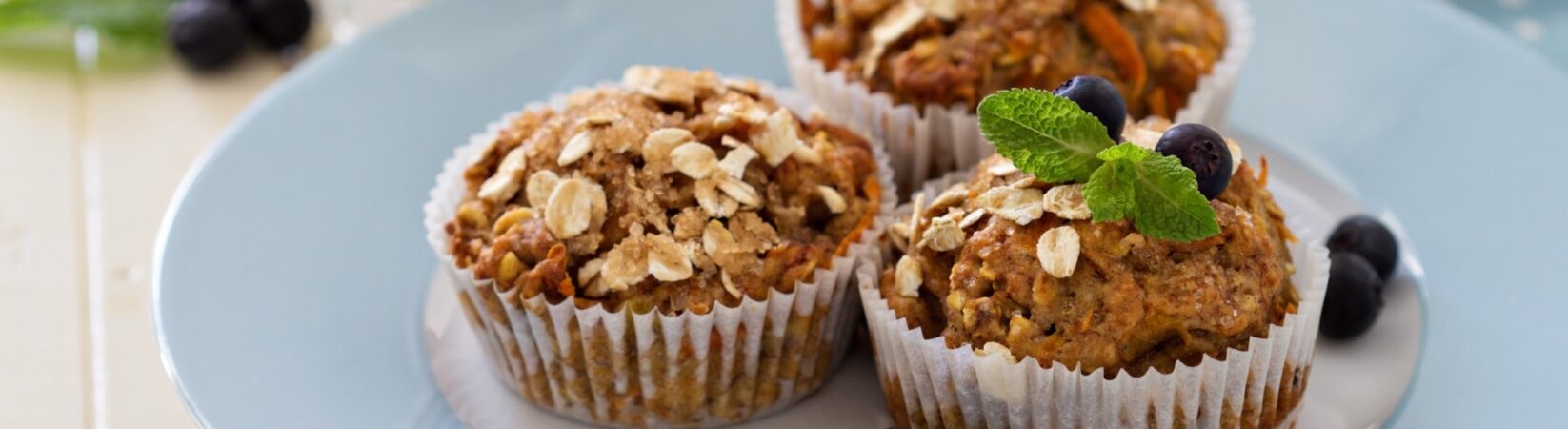 Blaubeer-Möhren-Muffins