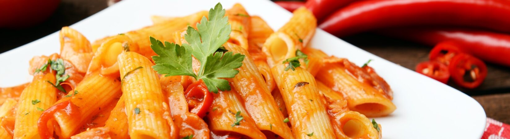 Penne mit Chili Sauce