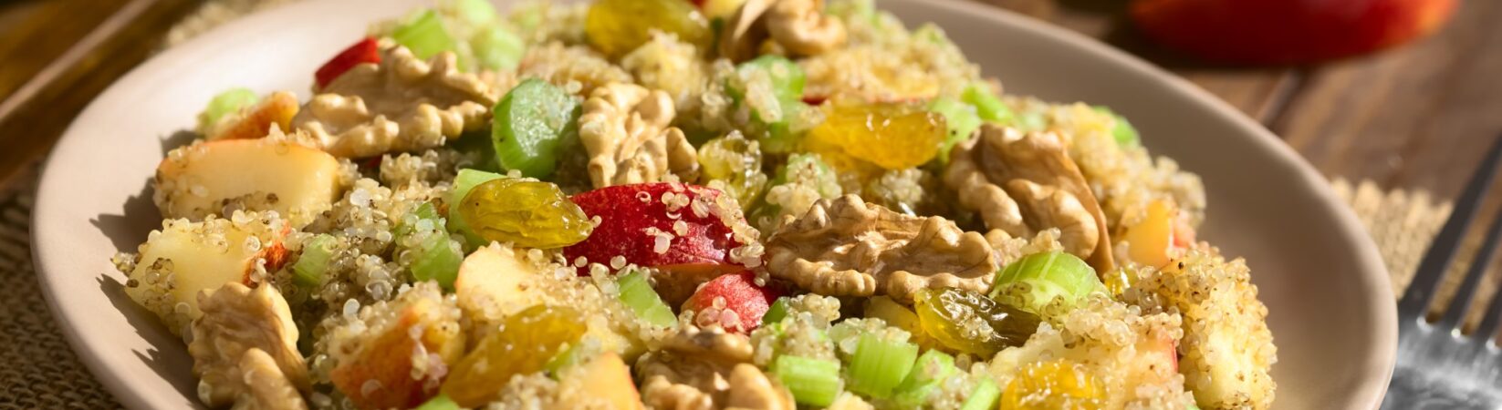 Quinoa-Obstsalat