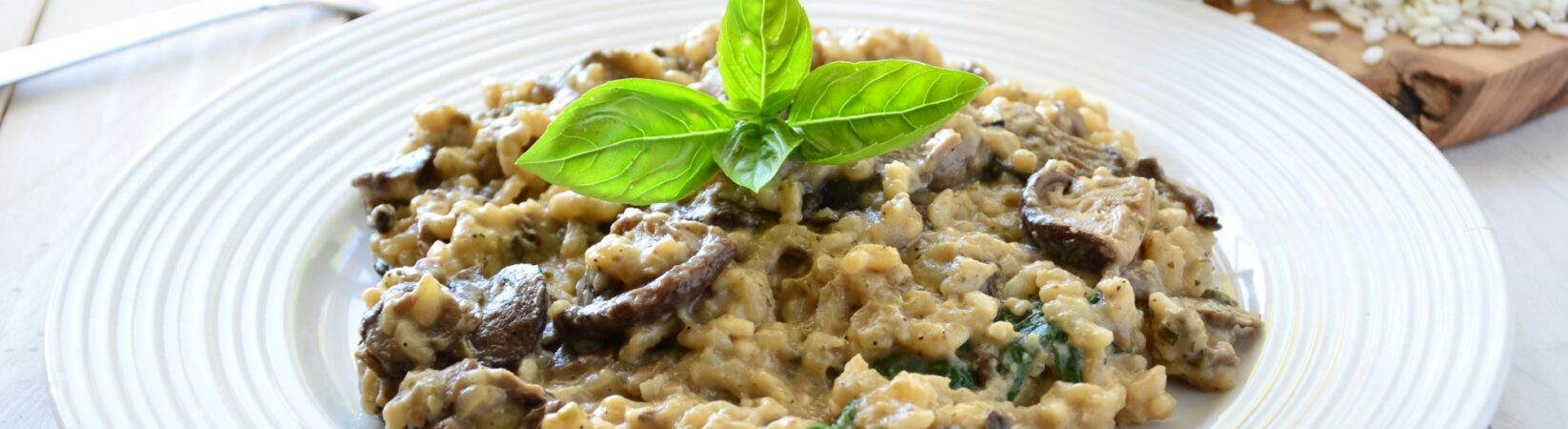 Risotto mit Champignons