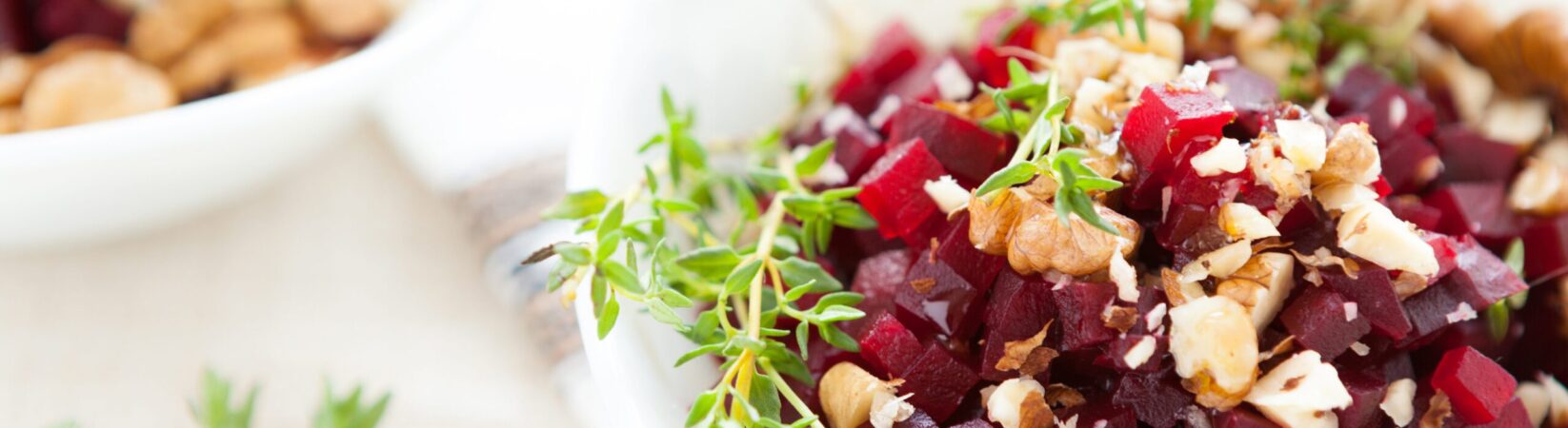 Rote Bete Salat mit Walnüssen