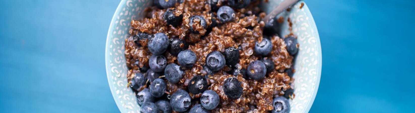 Schokoladen Quinoa mit Blaubeeren