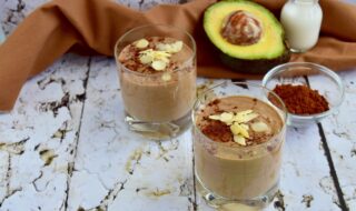 Shake mit Avocado und Banane