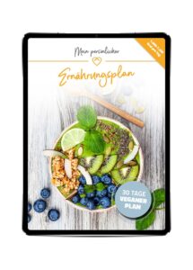 Veganer Ernährungsplan zum Abnehmen